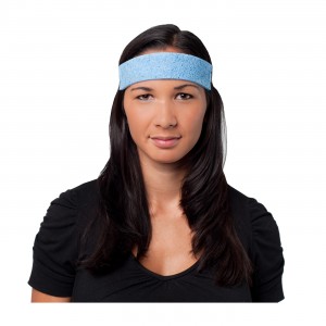Cellulose Sponge Sweatband, Blue
