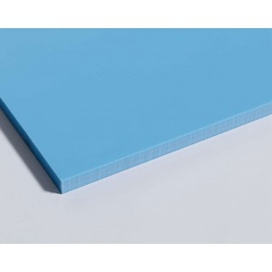 Sheet 90x96 PP 3mm Blue