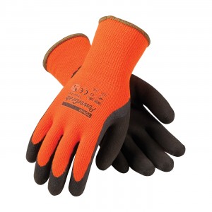 Glove Acrylic Terry Shell / MicroFinish Grip Medium 12PR/PKG 6/CS