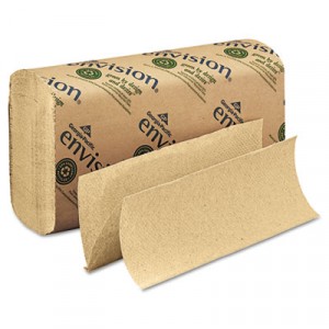 Multifold Paper Towel, 9-1/5x9-2/5, Brown