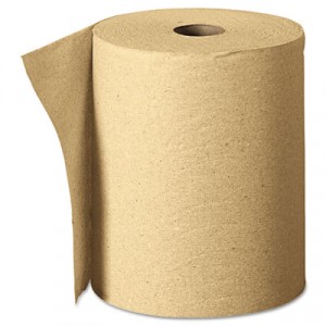 Hardwound Roll Paper Towel, 7.87" x 625', Brown