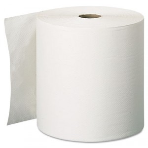 Two-Ply Premium High-Capacity Roll Towels, 7.87" x 600', White