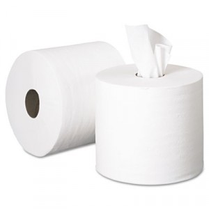 Perforated Paper Towel, 7.8x15, White
