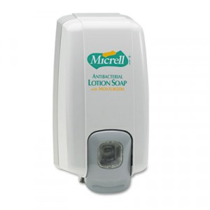 MICRELL NXT Lotion Soap Dispenser, 1000ml, 5-1/8w x 3-3/4d x 10h, Dove Gray