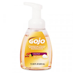 Hand Soap 7.5oz Antibacterial Foam Fresh Fruit Pump 6/CS