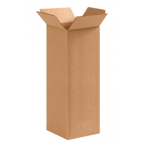 RSC 4x4x10 Kraft Corrugated Boxes 25/1200
