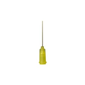 Needle Dispensing 20 Gauge 1" Yellow 50/BX