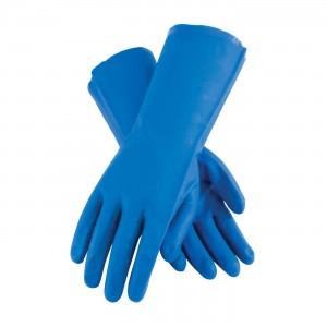 Glove Nitrile 15Mil Blue Unlined U263G 13" MED 12 DZPR/CS
