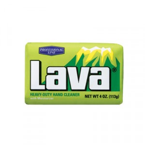 Hand Soap "Lava" Bar Heavy Duty Green 4oz w/Pumice 48/CS