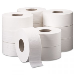 Tissue Toilet 3.75x750' 2Ply No Perf JRT Cottenelle 12RL/CS