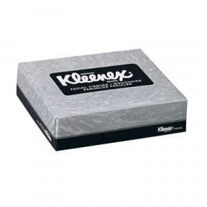 KLEENEX White Facial Tissue, 2-Ply