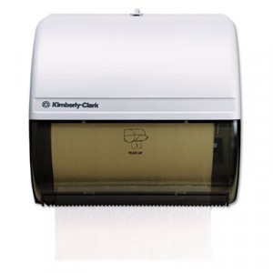 IN-SIGHT OMNI Roll Towel Dispenser, 10 1/2x10x10, Smoke/Gray