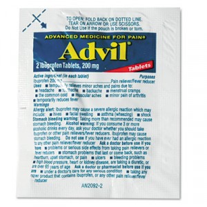 Single-Dose Ibuprofen Tablets Refill Packs, Two-Pill Packets