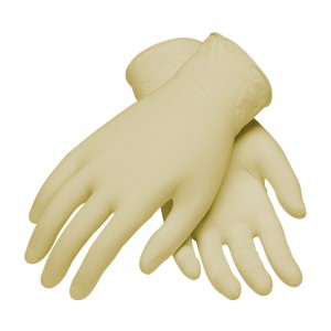 Glove Latex 9" Exam Powder Free Large 100/BX 10/CS