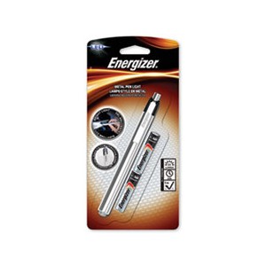 Flashlight LED Pen Light Industrial Aluminum 2 AA Batteries