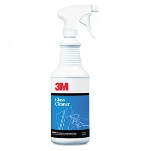 Fast-Drying Glass Cleaner w/o Ammonia, 32 oz. Trigger Spray Bottle