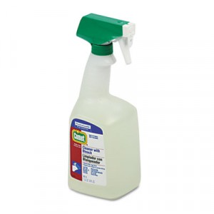 Cleaner w/Bleach, 32 oz. Trigger Spray Bottle