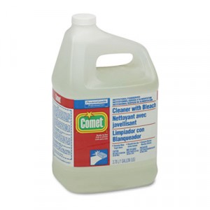 Cleaner w/Bleach, Liquid, 1 gal. Bottle