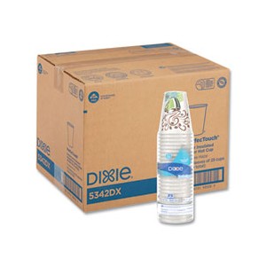 Cup Dixie Perfect Touch Insulated 12oz 25/sleeve 20/CS