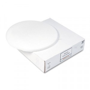 Floor Pad White Polishing 20" 5/CS PAD4020WHI