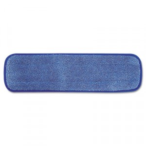 Microfiber Wet Room Pad Split Nylon/Polyester Blend 18"