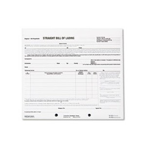 Bill of Lading Short Form 7x8.5 3 Part Carbonless 250/BX