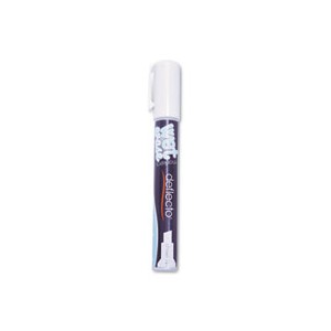 Liquid Chalk Marker Chisel White 4/PKG