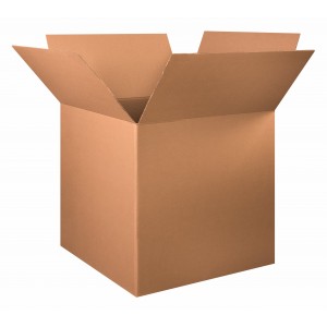 RSC 34x34x34  Kraft Corrugated Boxes