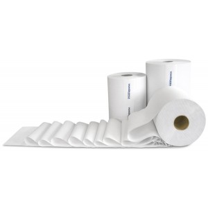 Towel Roll 10X800' White 1.75" Core 6RL/CS 45CS/PLT
