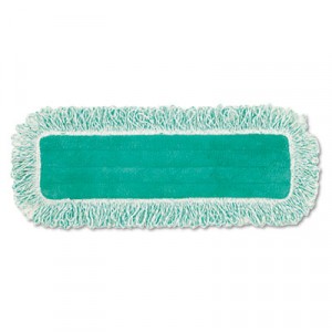 Pad Dust Microfiber w/ Fringe 18" Green 6/CS