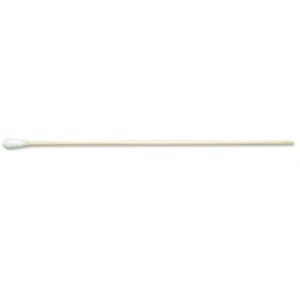 Swab 6" Cotton Tip Wood Shaft 1" Head No Glue 100 PK/10 Bx/10 BXS/CS