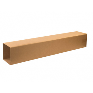 HSC 8x8x48 Double Wall Inner Kraft Telescopic Boxes 15/180