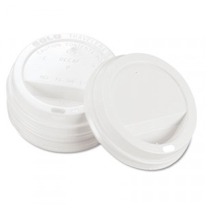 Lid 16oz & 12oz Plastic Hot Cup w/Sip-Thur 100/PK 10/CS