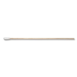 Swab 6"x3/16 Cotton Tip Wood Shaft 100/BG 10/CS