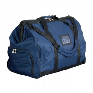Gear Bag, Blue, Polyester, 28L x 22H x 16.5W, Pad Shoulder Strap