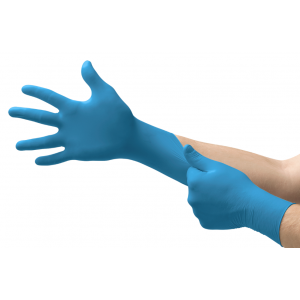 Glove TochNTuff Nitrile Blue Medium 10/100/CS