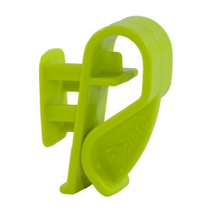 Cone Mounting Clip, ABS Plastic, Fluorescent Lime, Fits Any E-Flare