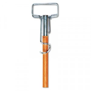 Mop Handle Spring Grip Wood Shaft UNS609