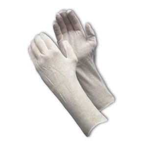 Glove Cotton 14" Lisle Lite Weight Mens 50DZ/CS