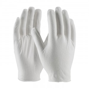 Glove Cotton 9" Lisle Lite Weight Jumbo 12PR/BG 100/CS