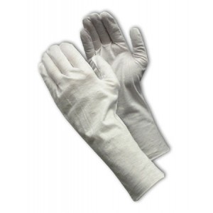 Cotton Lisle, Med Wgt, Premium, Unhemmed, 14 Inch