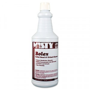 Bolex 23 Percent Hydrochloric Acid Bowl Cleaner, Wintergreen, 32 oz. Bottle
