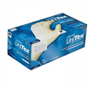Unitex Powder Free Textured Exam Gloves 100/BX 10/CS