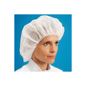 Cleanroom Bouffant Caps, Polypropylene, Latex Free