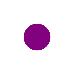 Label 3" Purple Circle 1000/RL