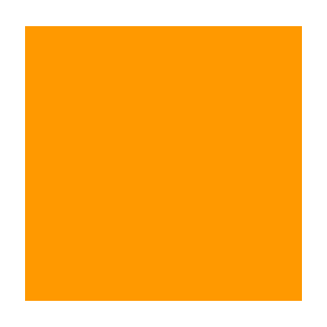 Color Code Labels - squares 2½" x 2½" (fluor. orange) 500/RL