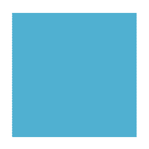 Color Code Labels - squares 4" x 4" (blue) 500/RL
