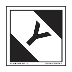 Handling Labels 2" x 2" (vinyl) 1000/RL