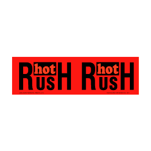 Rush Labels 2" x 6" 500/RL
