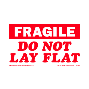 Fragile Labels 3" x 5" 500/RL